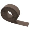 Bordures 25 m 20 cm PE Marron 636465636465
