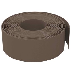 Bordures 25 m 20 cm PE Marron 636465636465