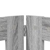 Porte de chien pliable avec supports 6 pcs Sonoma gris 482 cm 636468636468