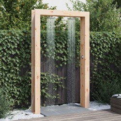 Douche d'extérieur 226 cm Naturel 636469636469