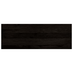 Marches d'escalier 16 pcs brun-noir 70x25x2 cm chêne massif 636498636498