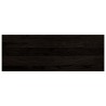 Marches d'escalier 16 pcs brun-noir 70x25x2 cm chêne massif 636498636498