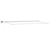 Cadre d'auvent Blanc 600 × 300 cm Aluminium 636508636508