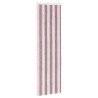Rideau anti-insectes en chenille Gris Argent et Rose 636513636513