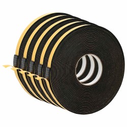 Ruban adhésif en mousse 5 pcs Noir 20mm x 10m Mousse CR 636514636514