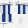 Store enrouleur extérieur à 90% de blocage UV 80 x 140 cm HDPE 636545636545