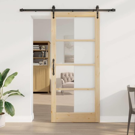 Porte coulissante Naturel 93 x 211 cm 636547636547