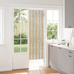 Rideau anti-insectes en chenille Gris et Beige 56 x 185 cm 636559636559