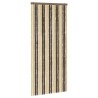 Rideau anti-insectes en chenille Marron foncé et beige 636560636560