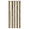 Rideau anti-insectes en chenille Marron foncé et beige 636560636560