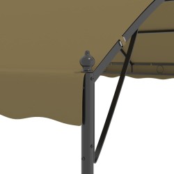 Belvédère 4x3x2,6 m Taupe 180 g/m² 636585636585