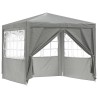 Tente de fête Gris clair 250 x 250 x 240 cm PE et acier 636588636588