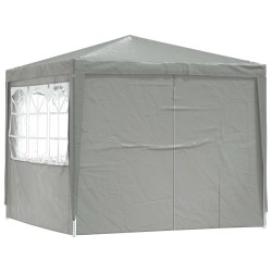Tente de fête Gris clair 250 x 250 x 240 cm PE et acier 636588636588