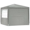 Tente de fête Gris clair 250 x 250 x 240 cm PE et acier 636588636588