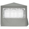 Tente de fête Gris clair 250 x 250 x 240 cm PE et acier 636588636588