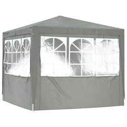 Tente de fête Gris clair 250 x 250 x 240 cm PE et acier 636588636588