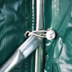 Tente de garage PVC 2,4x2,4 m Vert 636604636604
