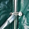Tente de garage PVC 2,4x2,4 m Vert 636604636604