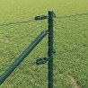 Clôture hexagonale avec poteau 10 x 0,8 m Vert Maille 636611636611
