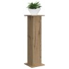 Support de Plante 2 pc Chêne artisanal 30,5 x 30 x 100,5 cm 636617636617