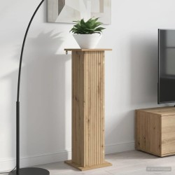 Support de Plante 2 pc Chêne artisanal 30,5 x 30 x 100,5 cm 636617636617