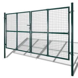 Grille de clôture/porte de jardin en filet 300x175 cm 636618636618