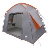 Tente Cabane Gris et orange 210 x 210 x 138 cm Polyester 636638636638