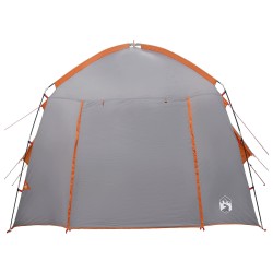 Tente Cabane Gris et orange 210 x 210 x 138 cm Polyester 636638636638