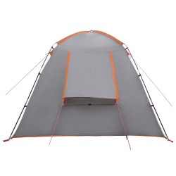 Tente Cabane Gris et orange 210 x 210 x 138 cm Polyester 636638636638