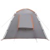 Tente Cabane Gris et orange 210 x 210 x 138 cm Polyester 636638636638
