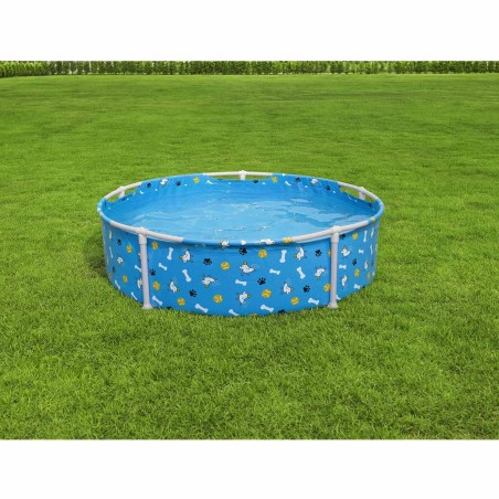 Bestway Piscine de jeu pour animaux de compagnie hors sol Bleu 636650636650