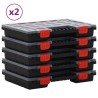 Boîtes d'assortiment 10 pcs 34,5x25x5 cm Polypropylène 636660636660