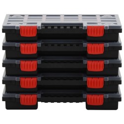 Boîtes d'assortiment 10 pcs 34,5x25x5 cm Polypropylène 636660636660