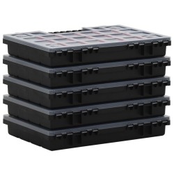 Boîtes d'assortiment 10 pcs 34,5x25x5 cm Polypropylène 636660636660