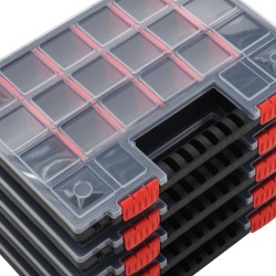 Boîtes d'assortiment 10 pcs 34,5x25x5 cm Polypropylène 636660636660