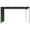 Pavillon 4 x 3 x 2,3 m Vert Polyester et Acier 636662636662