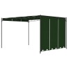 Pavillon 4 x 3 x 2,3 m Vert Polyester et Acier 636662636662
