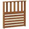 Accoudoirs 2 pcs Marron 60 x 6 x 61 cm Bois d'ingénierie 636667636667