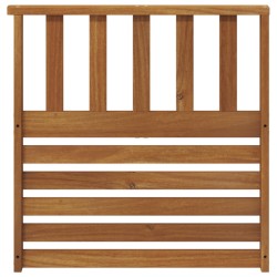 Accoudoirs 2 pcs Marron 60 x 6 x 61 cm Bois d'ingénierie 636667636667
