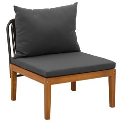 3 pcs Ensemble salon Bois d'Acacia Massif Naturel 636669636669