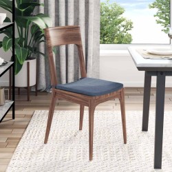 Coussins de siège 4 pcs Bleu 40 x 40 x 3 cm 636671636671