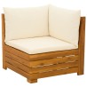 Ensemble de canapés d'extérieur avec coussin 5 Pièce Marron 636684636684