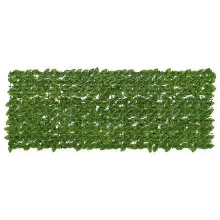 Écran de balcon avec feuilles Vert et jaune 200 x 75 cm 636692636692