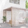 Bâche avec œillets Transparent 10 x 10 m Polyéthylène 636702636702