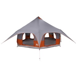 Tente familiale Gris et orange 10 personnes 636703636703