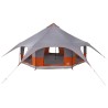 Tente familiale Gris et orange 10 personnes 636703636703