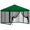 Abri de jardin avec parois 3 x 3 m Vert Polyester et Acier 636715636715