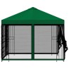 Abri de jardin avec parois 3 x 3 m Vert Polyester et Acier 636715636715