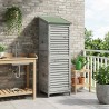 Abri de jardin Gris 59 x 56 x 176 cm Bois de Sapin Massif 636716636716