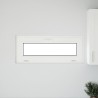 Fenêtre de sous-sol RISOR 110 x 40 cm PVC et verre Blanc 636717636717